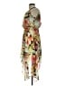 Sangria 100% Polyester Print Green Cocktail Dress Size 4 - photo 5