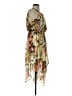 Sangria 100% Polyester Print Green Cocktail Dress Size 4 - photo 4