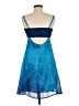 Free People 100% Polyester Tie-dye Blue Cocktail Dress Size M - photo 2