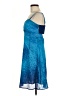 Free People 100% Polyester Tie-dye Blue Cocktail Dress Size M - photo 5