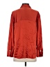 Vince. 100% Silk Red Long Sleeve Silk Top Size XS - photo 2