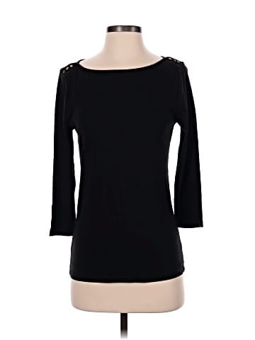 Ann Taylor Factory 3/4 Sleeve T-Shirt (view 1)