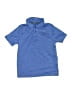 Under Armour 100% Polyester Blue Short Sleeve Polo Size S (youth) - photo 1