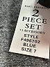 Rare Editions 100% Rayon Blue Dress Size 7 - photo 4