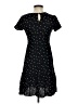 Seraphine 100% Viscose Stars Black Cocktail Dress Size 2 Maternity - photo 2