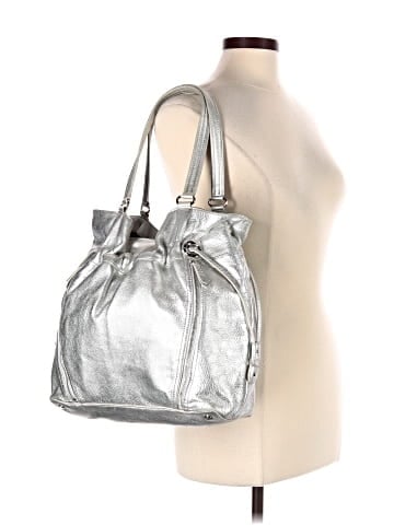 Cole Haan Leather Bucket Bag (view 2)