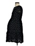 Seraphine 100% Viscose Stars Black Cocktail Dress Size 2 Maternity - photo 5