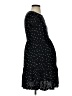 Seraphine 100% Viscose Stars Black Cocktail Dress Size 2 Maternity - photo 4