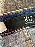 Kut from the Kloth Hearts Blue Jeans Size 8 - photo 7
