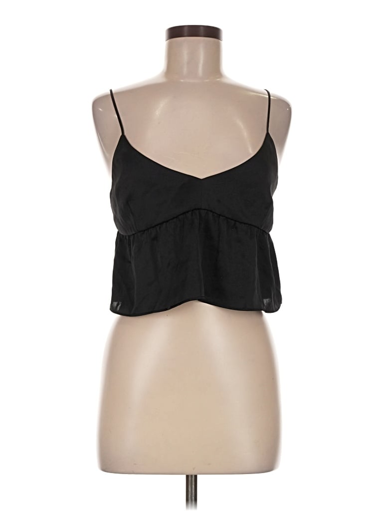 Pre-owned Wilfred Tank Top Black Strapless Neckline Tops