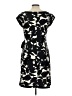 Just... Taylor Print Black Cocktail Dress Size 10 - photo 2