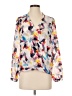 Trina Turk 100% Polyester Ivory 3/4 Sleeve Blouse Size S (estimated) - photo 1