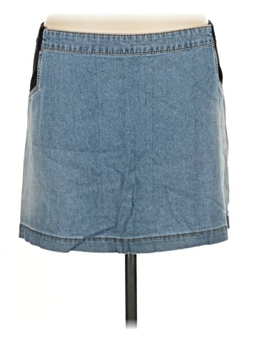 BCBGMAXAZRIA Denim Skirt (view 1)