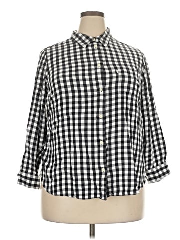 Levi's 3/4 Sleeve Button-Down Shirt (view 1)