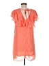 LoveRiche 100% Polyester Orange Casual Dress Size M - photo 2