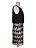 Connected Apparel 100% Polyester Chevron-herringbone Black Cocktail Dress Size 10 (petite) - photo 4