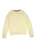 Cat & Jack 100% Cotton Solid Ivory Pullover Sweater Size 10 - 12 - photo 1