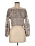 ASTR The Label 100% Polyester Gray 3/4 Sleeve Blouse Size M - photo 1