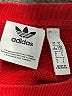 Adidas 100% Cotton Red Sweatshirt Size L - photo 7