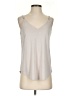 KLD Signature 100% Polyester Silver Tank Top Size S - photo 1