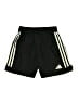 Adidas 100% Polyester Stripes Black Athletic Shorts Size M (youth) - photo 1