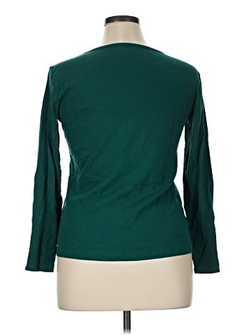 Liz Claiborne 3/4 Sleeve T-Shirt (view 2)