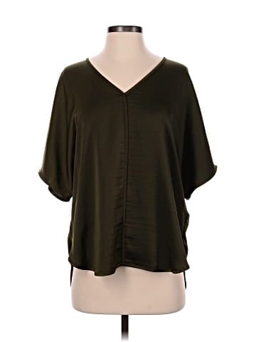 DKNY Short Sleeve Blouse (view 1)