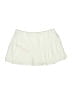 Lucky in Love Solid Ivory Skort Size 12 - photo 1