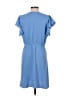 Halogen 100% Polyester Blue Casual Dress Size M - photo 2