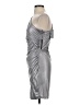 VERTIGO Metallic Silver Cocktail Dress Size XS - photo 5