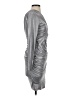 VERTIGO Metallic Silver Cocktail Dress Size XS - photo 4