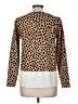 Ann Taylor Animal Print Tan Pullover Sweater Size M - photo 2