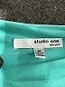 Studio One Print Teal Casual Dress Size M - photo 7