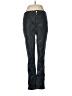 White House Black Market Chevron-herringbone Black Jeans Size 8 - photo 1