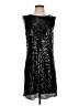 Unbranded 100% Polyester Stars Black Cocktail Dress Size S (estimated) - photo 1