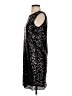 Unbranded 100% Polyester Stars Black Cocktail Dress Size S (estimated) - photo 5