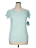 Columbia 100% Polyester Teal Active T-Shirt Size XL - photo 1