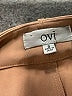 OVI Solid Tan Khaki Shorts Size S - photo 3