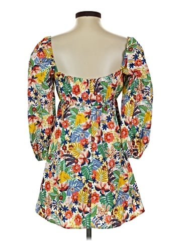 Olivaceous Casual Dress (view 2)