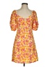 Sim & Sam Orange Casual Dress Size S - photo 1