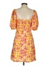 Sim & Sam Orange Casual Dress Size S - photo 2