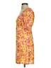 Sim & Sam Orange Casual Dress Size S - photo 6