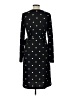 Ann Taylor Polka Dots Black Casual Dress Size 10 - photo 2