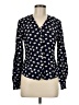 Doncaster Collection 100% Rayon Black Long Sleeve Blouse Size 6 - photo 1