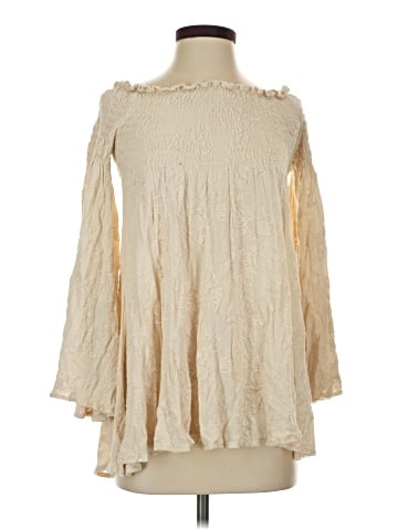 Olivaceous Long Sleeve Blouse (view 1)