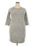 Merona Gray Casual Dress Size XXL - photo 1
