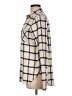 J.Crew 100% Cotton Checkered-gingham Ivory Long Sleeve Button-Down Shirt Size 8 - photo 5