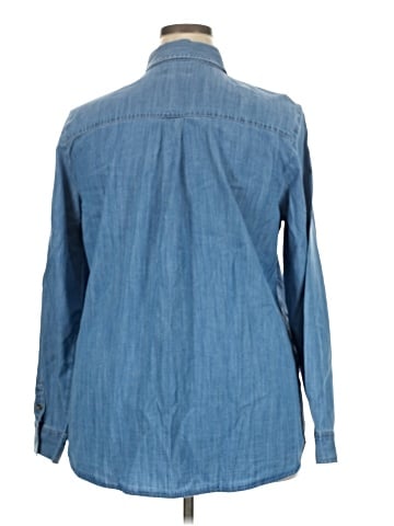 Market and Spruce Long Sleeve Button-Down Shirt (view 2)