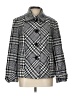 Chico's Plaid Gray Coat Size Lg (2) - photo 1