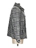 Chico's Plaid Gray Coat Size Lg (2) - photo 4